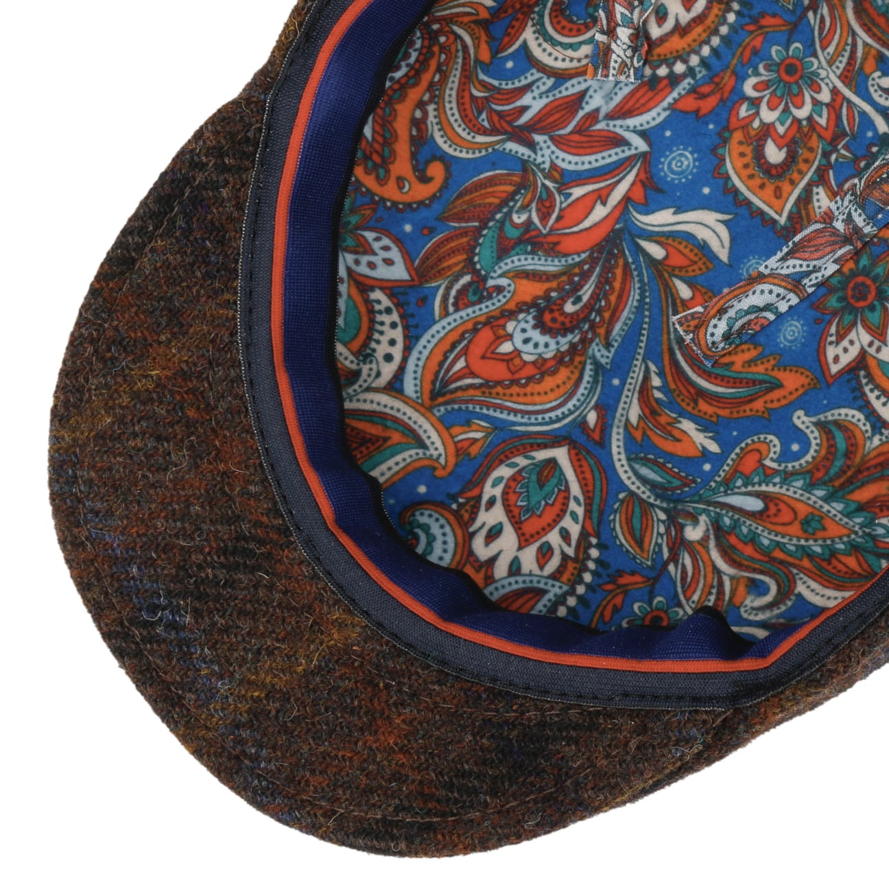 Vialo Wool Check Flat Cap - JJ Hat Center ®