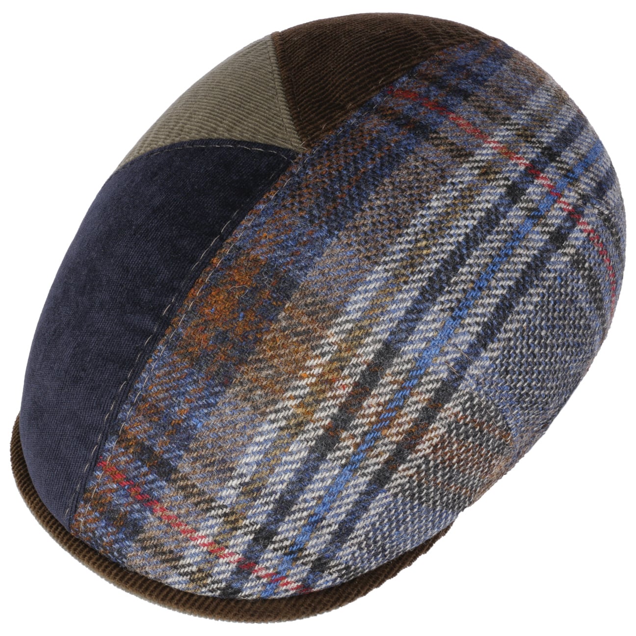 Raytown Patchwork Flat Cap - JJ Hat Center ®