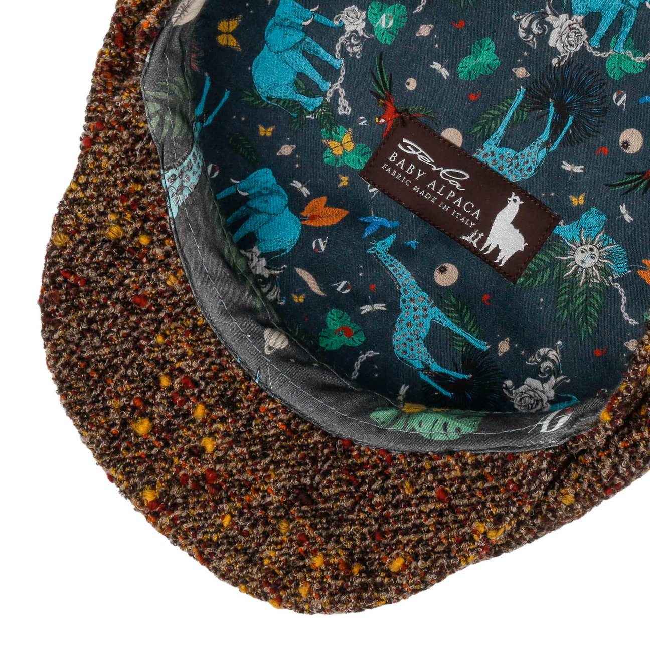 Alpaca Colours Flat Cap - JJ Hat Center ®