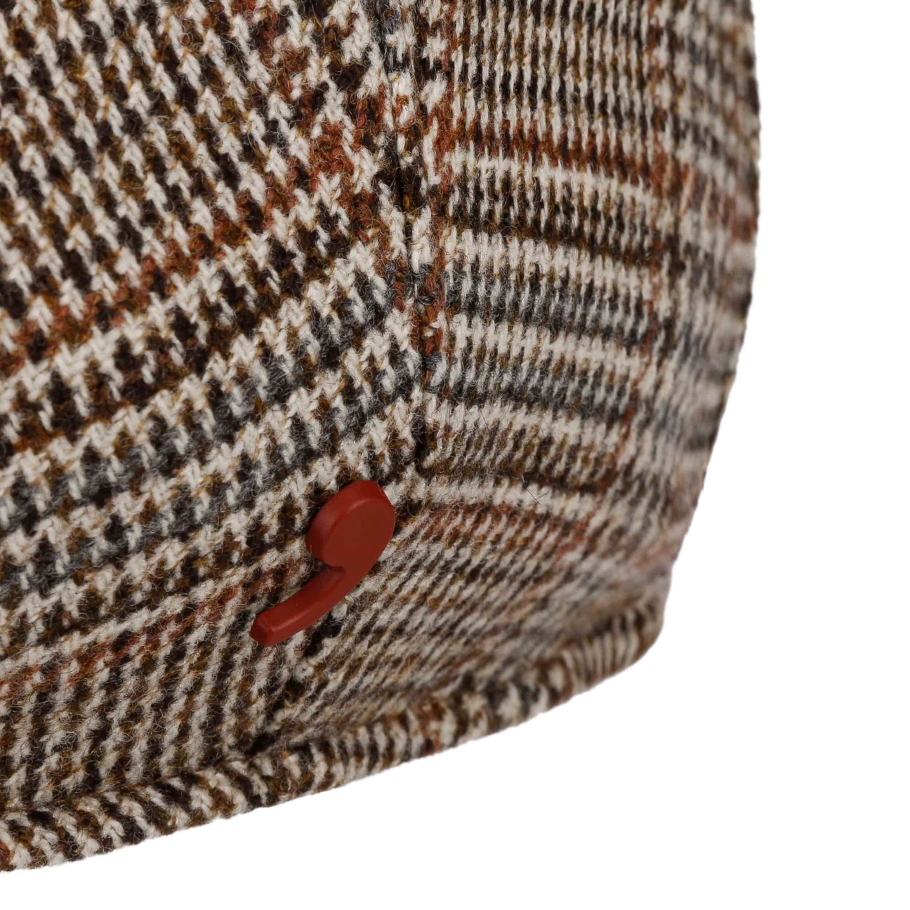 Merino Houndstooth Flat Cap - JJ Hat Center ®