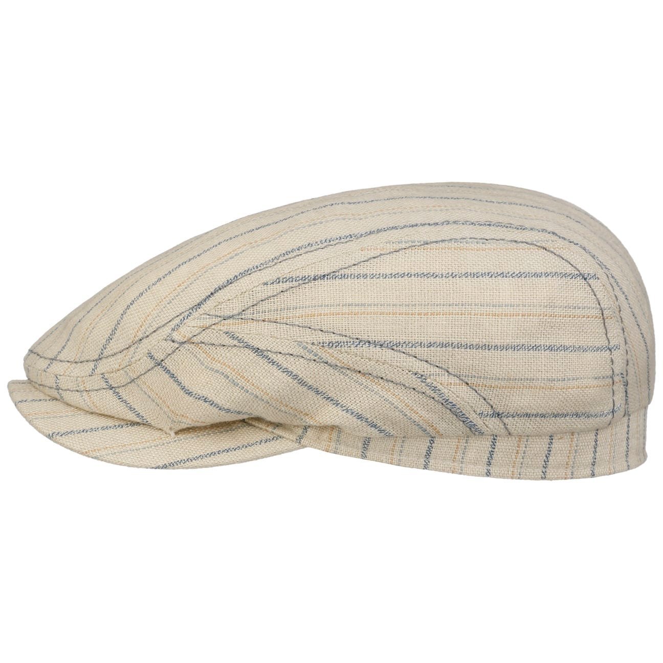 Ledford Driver Linen Flat Cap - JJ Hat Center ®