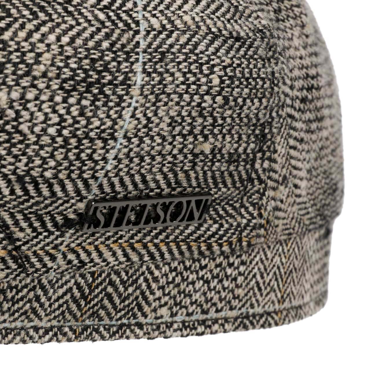 Driver Cap Linen/Silk Herringbone - JJ Hat Center ®