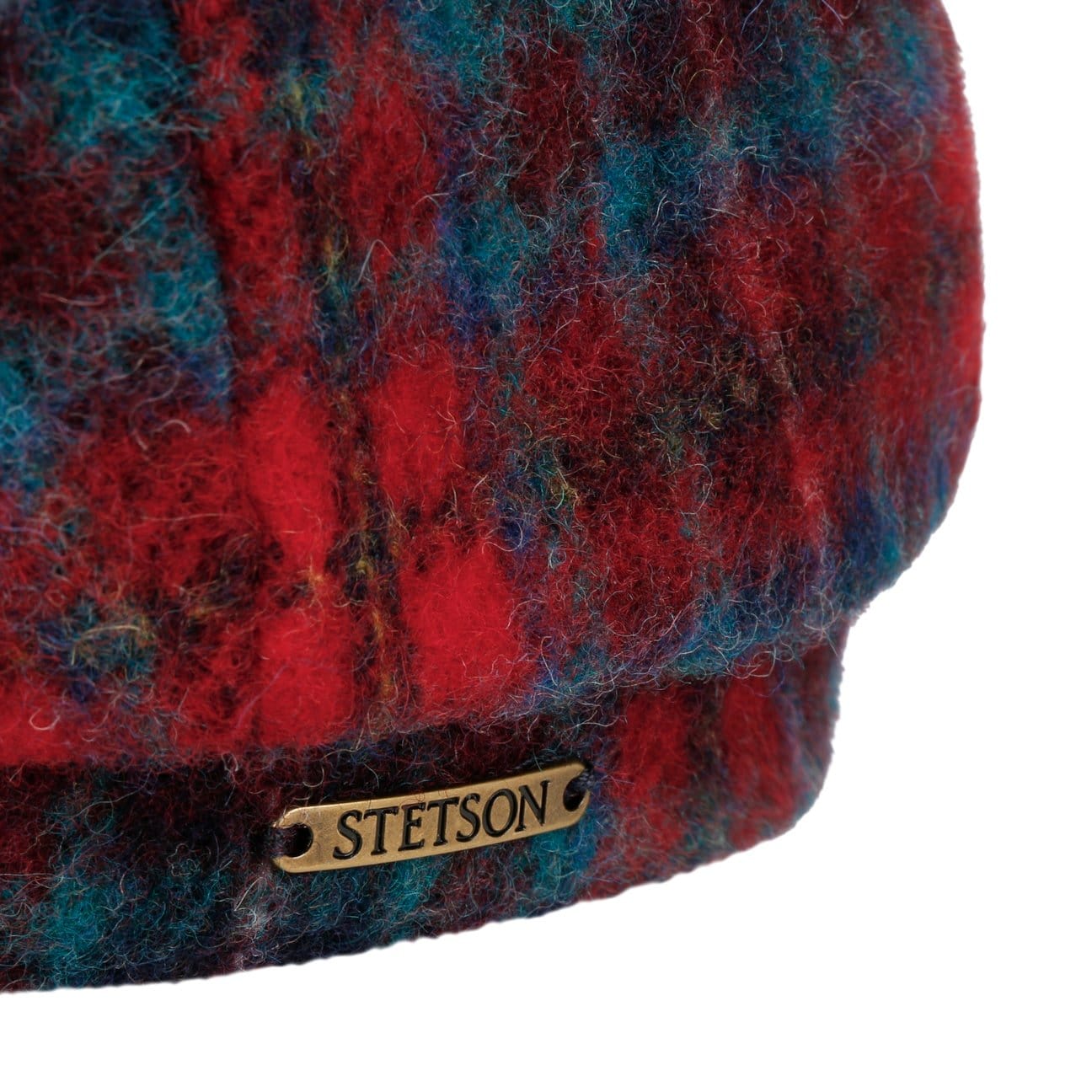 Hatteras Karlsen Wool Check Flat Cap - JJ Hat Center ®