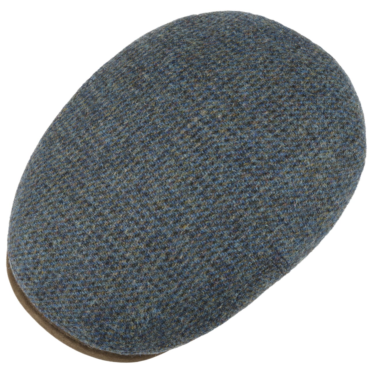 Kent Virgin Wool Harris Tweed Flat Cap - JJ Hat Center ®