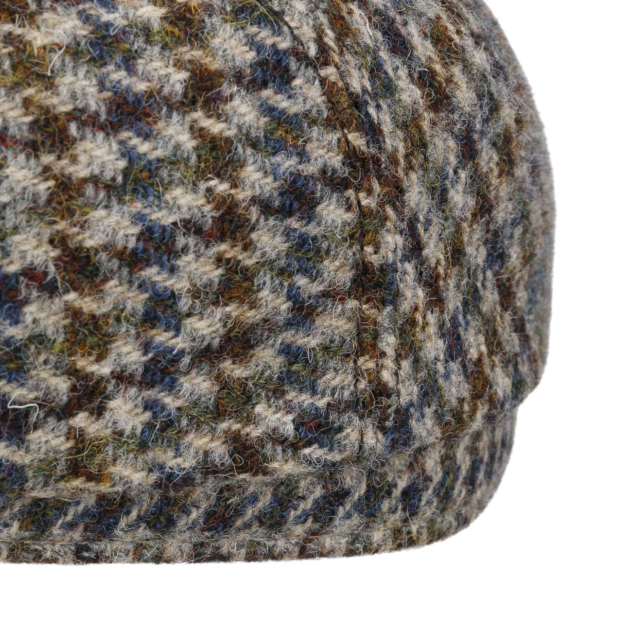 Harris Tweed Houndstooth Driver Cap - JJ Hat Center ®