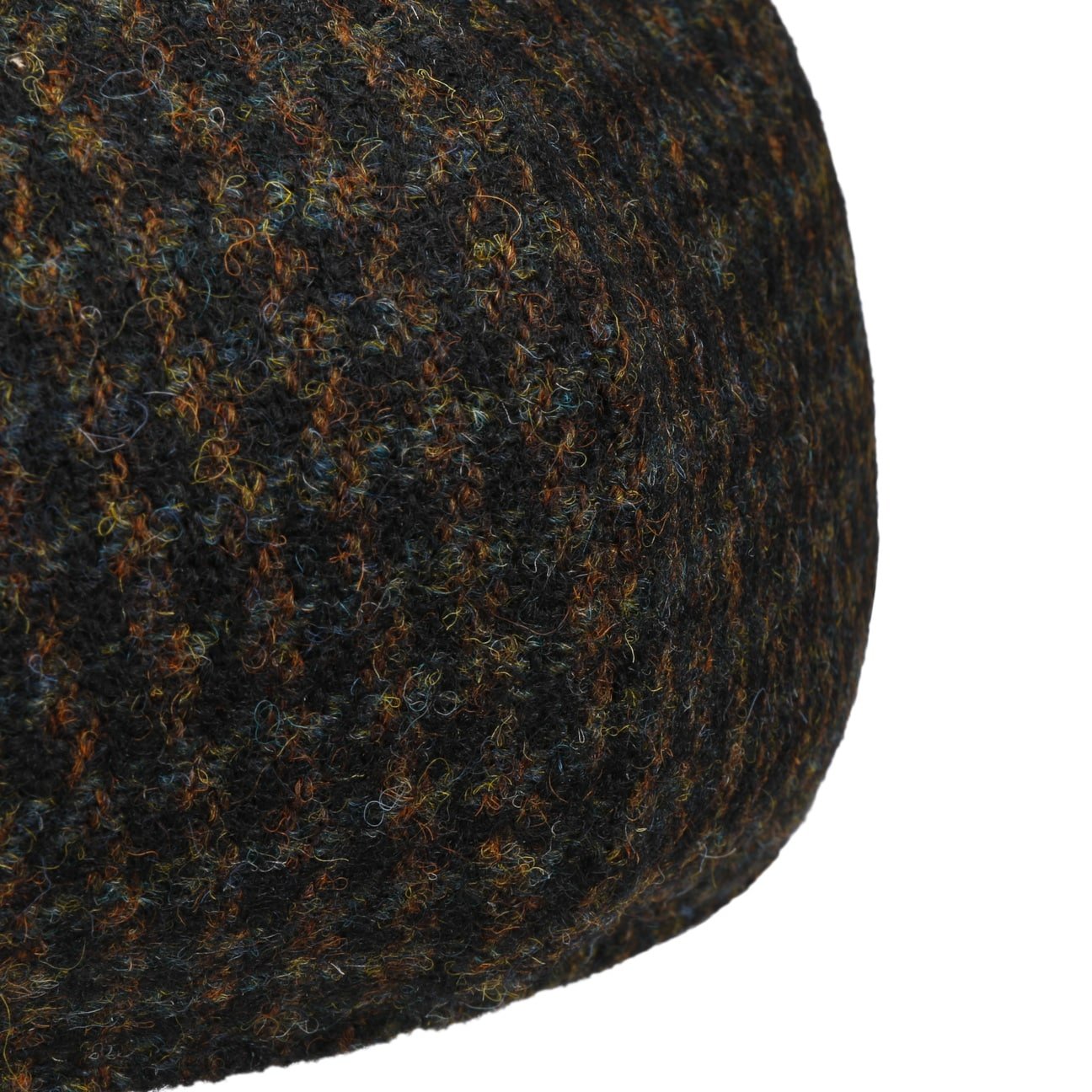 Harris Tweed Houndstooth News Boy Cap - JJ Hat Center ®