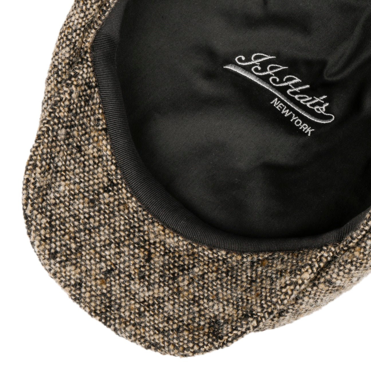 Eight Panel Cap Donegal Virgin Wool - JJ Hat Center ®