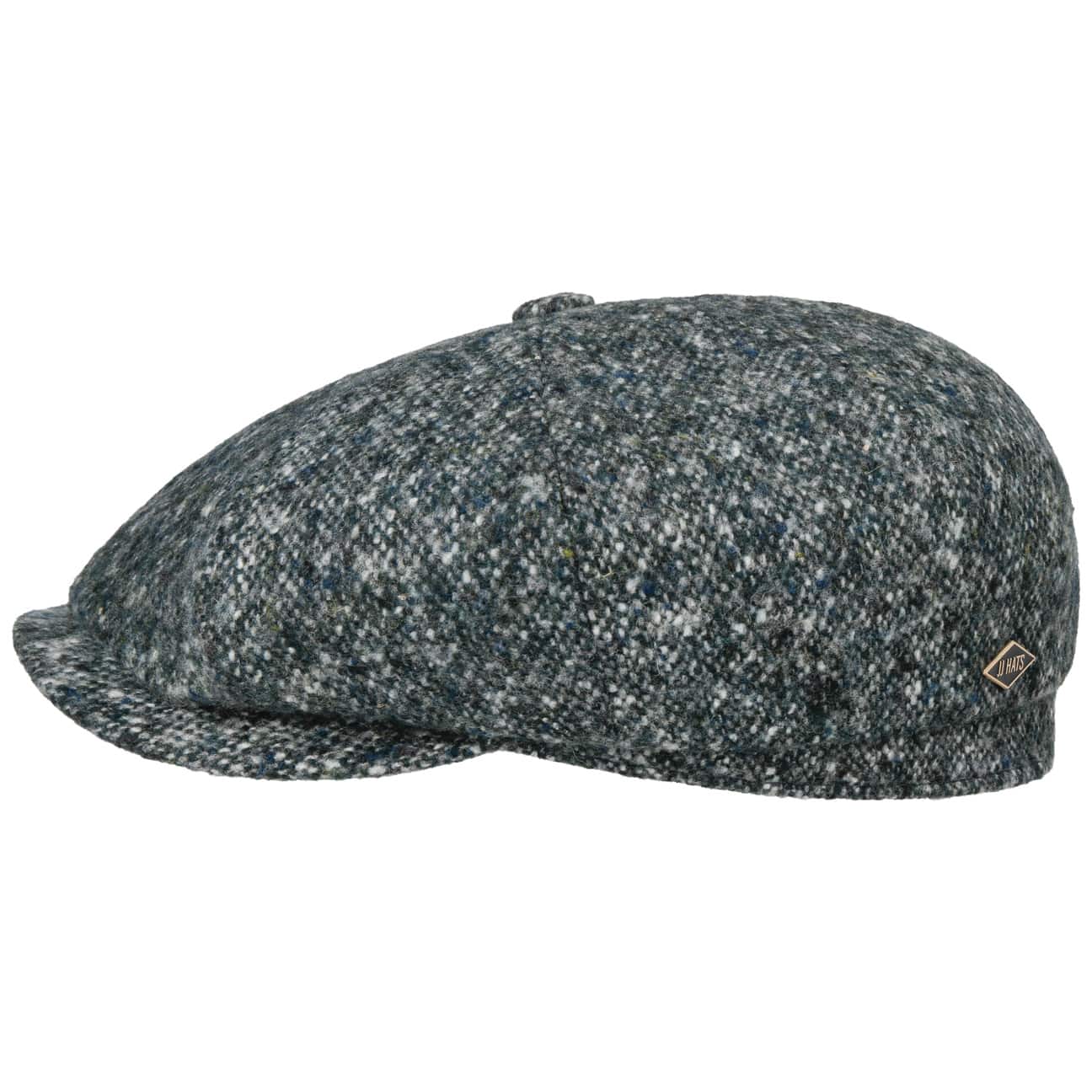 Eight Panel Cap Donegal Virgin Wool - JJ Hat Center ®