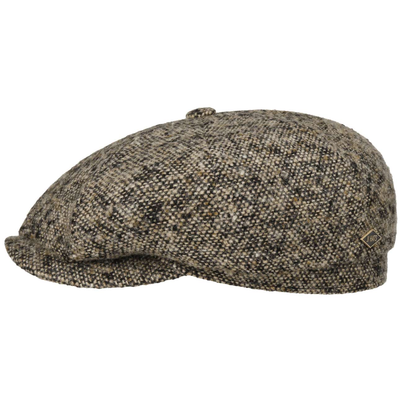 Eight Panel Cap Donegal Virgin Wool - JJ Hat Center ®