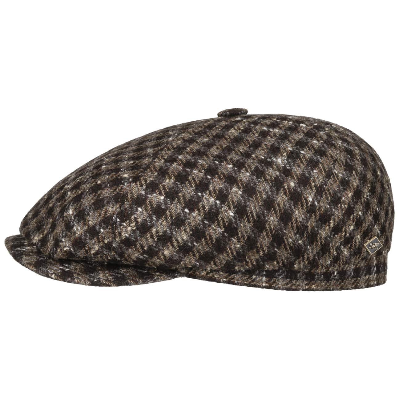 Six Panel Cap Vichy Kashmir/Seide - JJ Hat Center ®