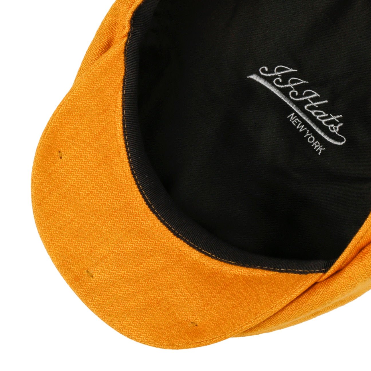 Eight Panel Cap Linen Herringbone - JJ Hat Center ®