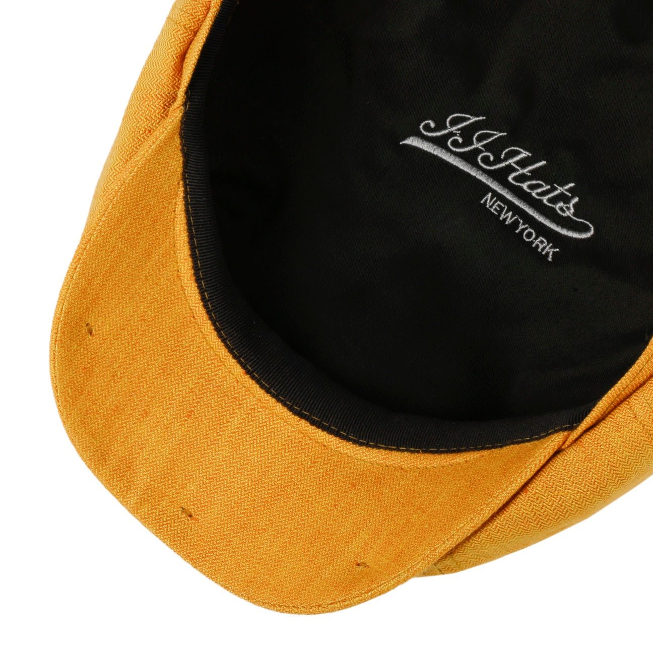 Eight Panel Cap Linen Herringbone - JJ Hat Center ®