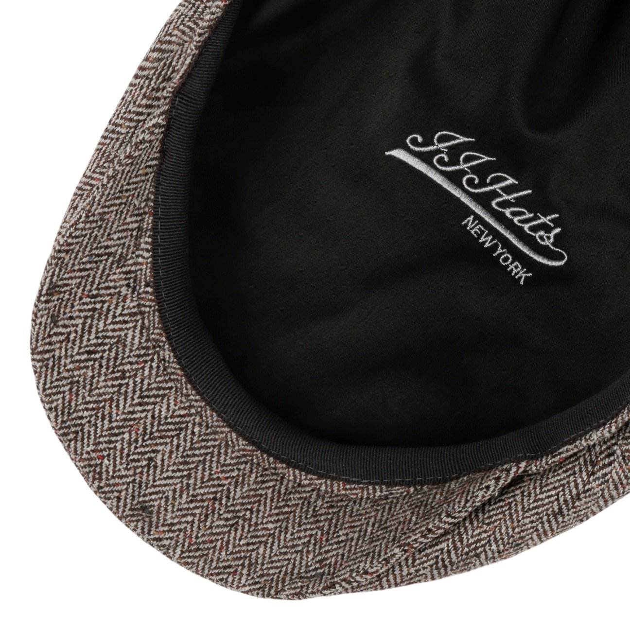 Driver Cap Silk Herringbone - JJ Hat Center ®