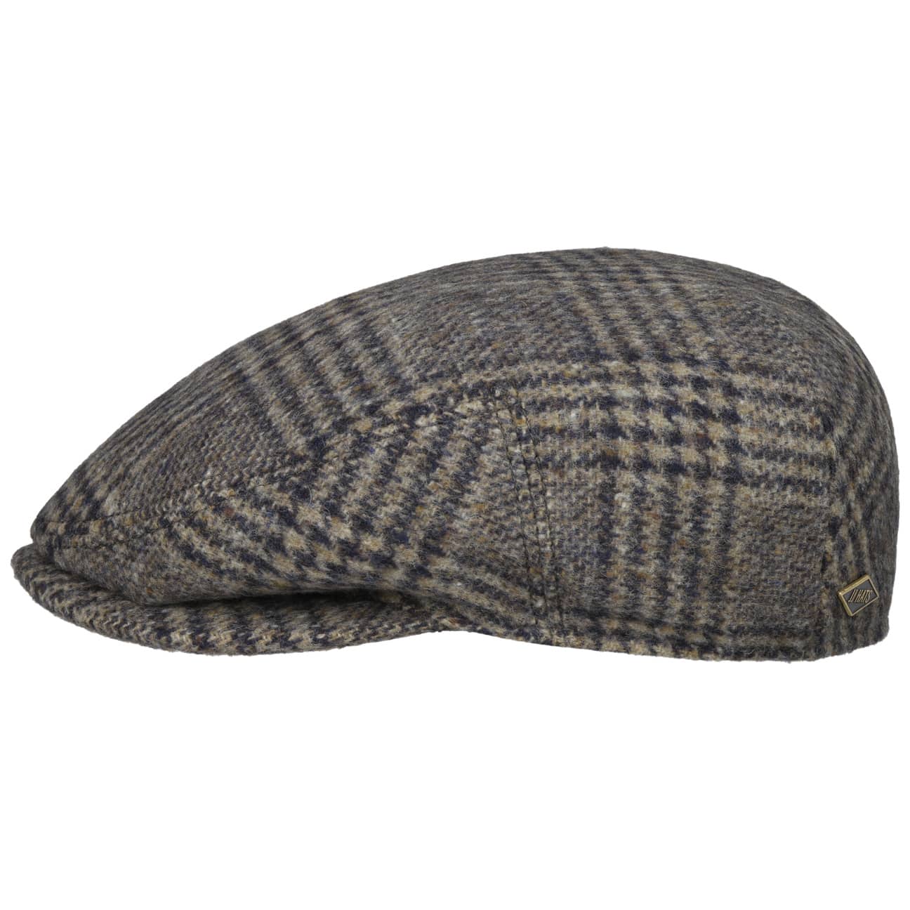 Driver Cap Check Virgin Wool - JJ Hat Center ®