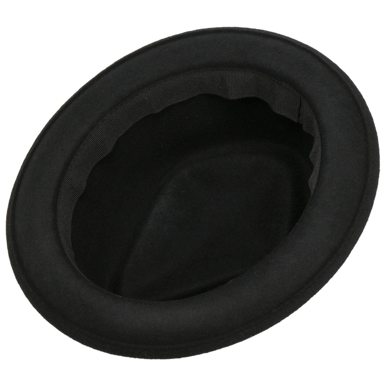 Knit Colour Band Pork Pie Wool Hat - JJ Hat Center ®