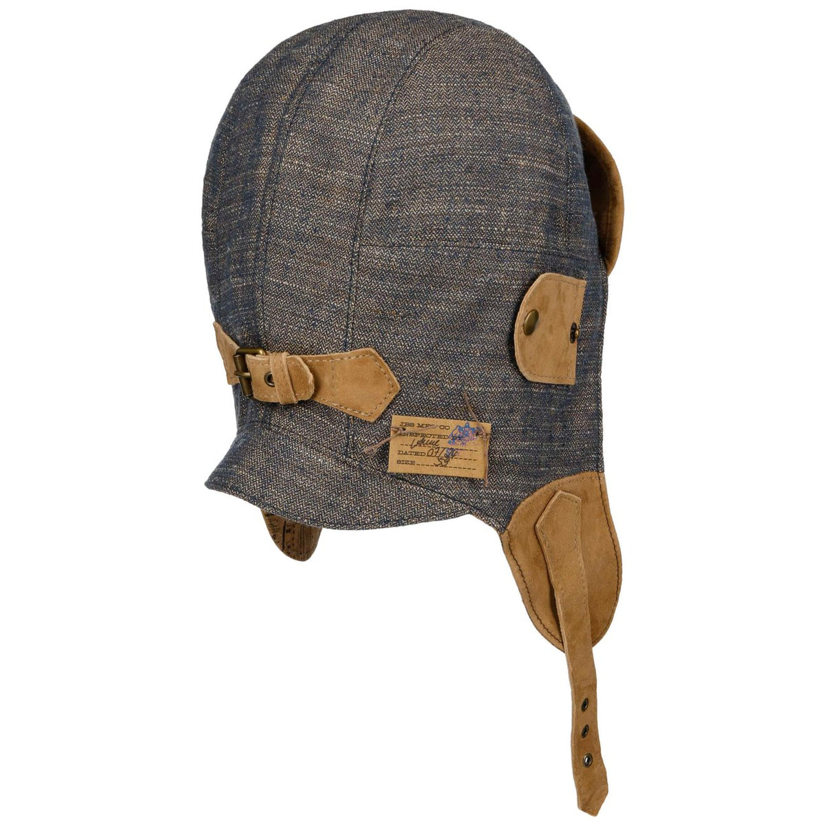 Convertible Herringbone Aviator Hat - JJ Hat Center ®