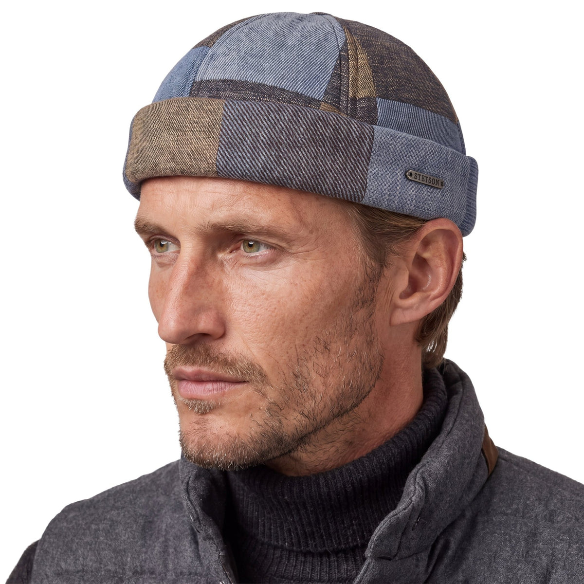 Laughlin Patchwork Docker Hat - JJ Hat Center ®