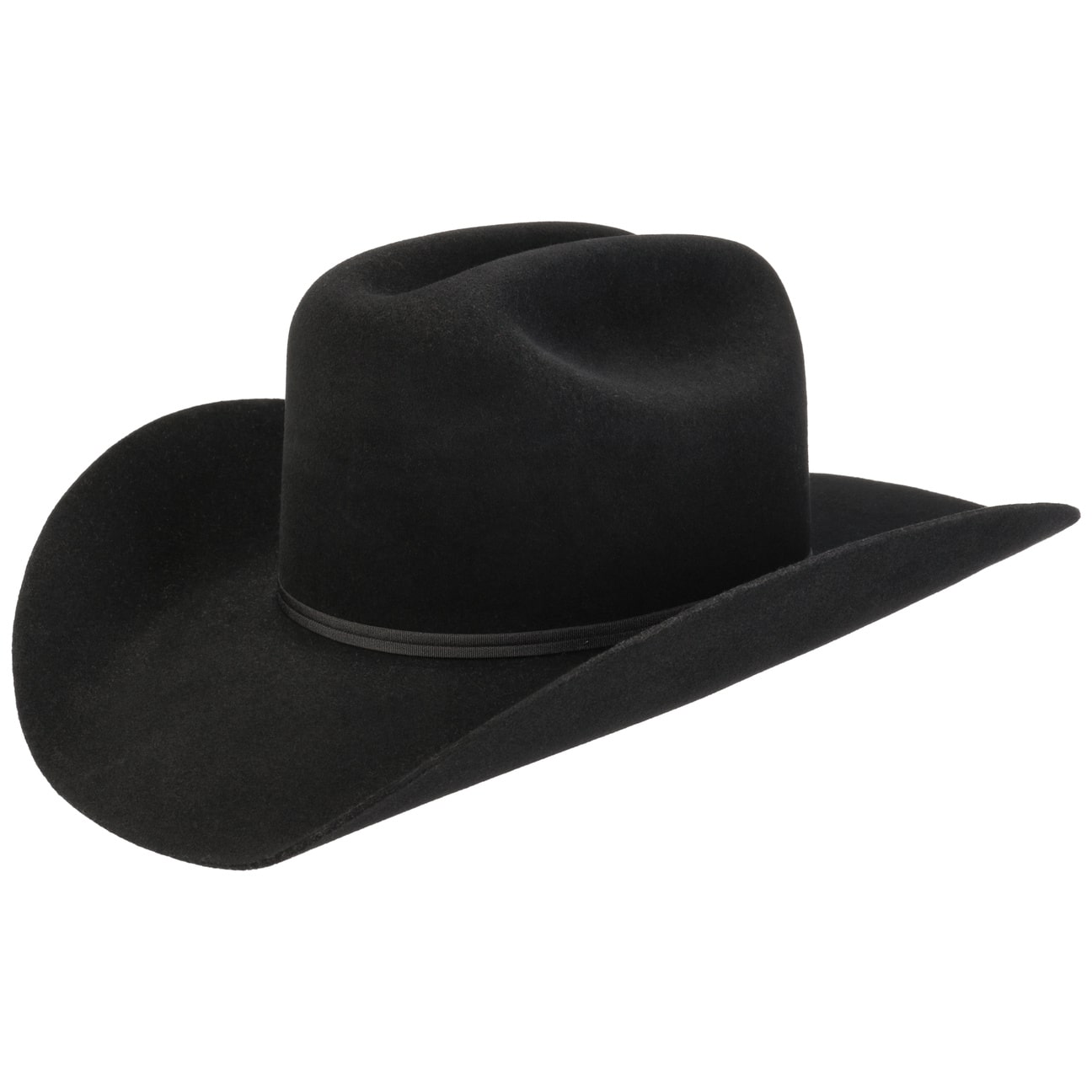Buffalo Pinch Western Woolfelt - JJ Hat Center ®
