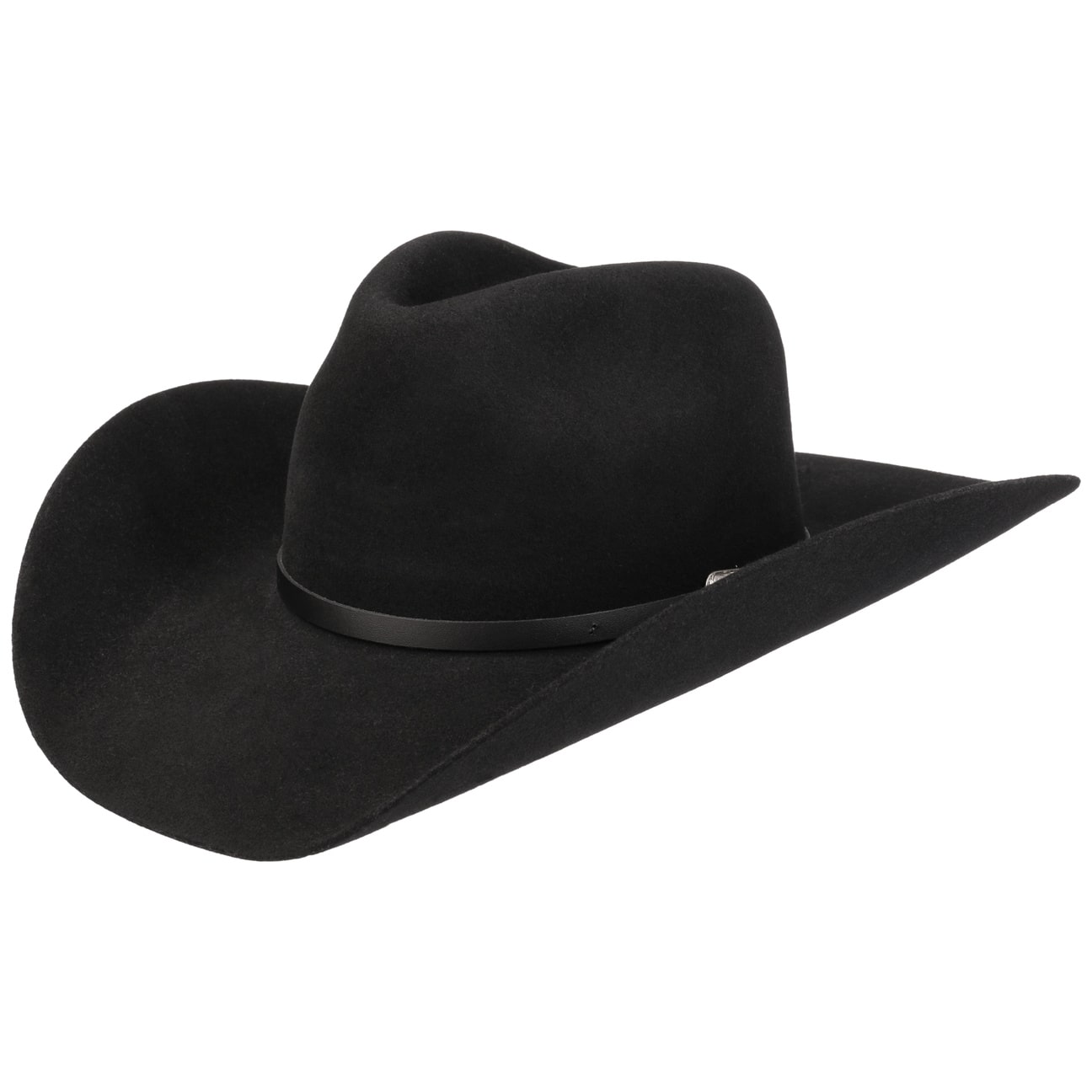 Western Woolfelt Fedora Pinch - JJ Hat Center ®