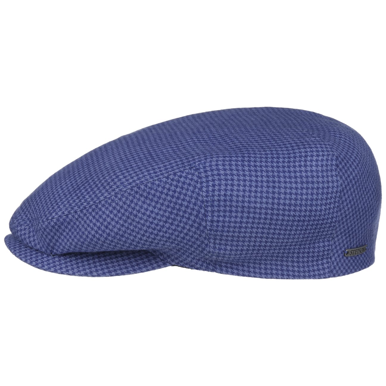 Kent Houndstooth Golf Flat Cap - JJ Hat Center ®
