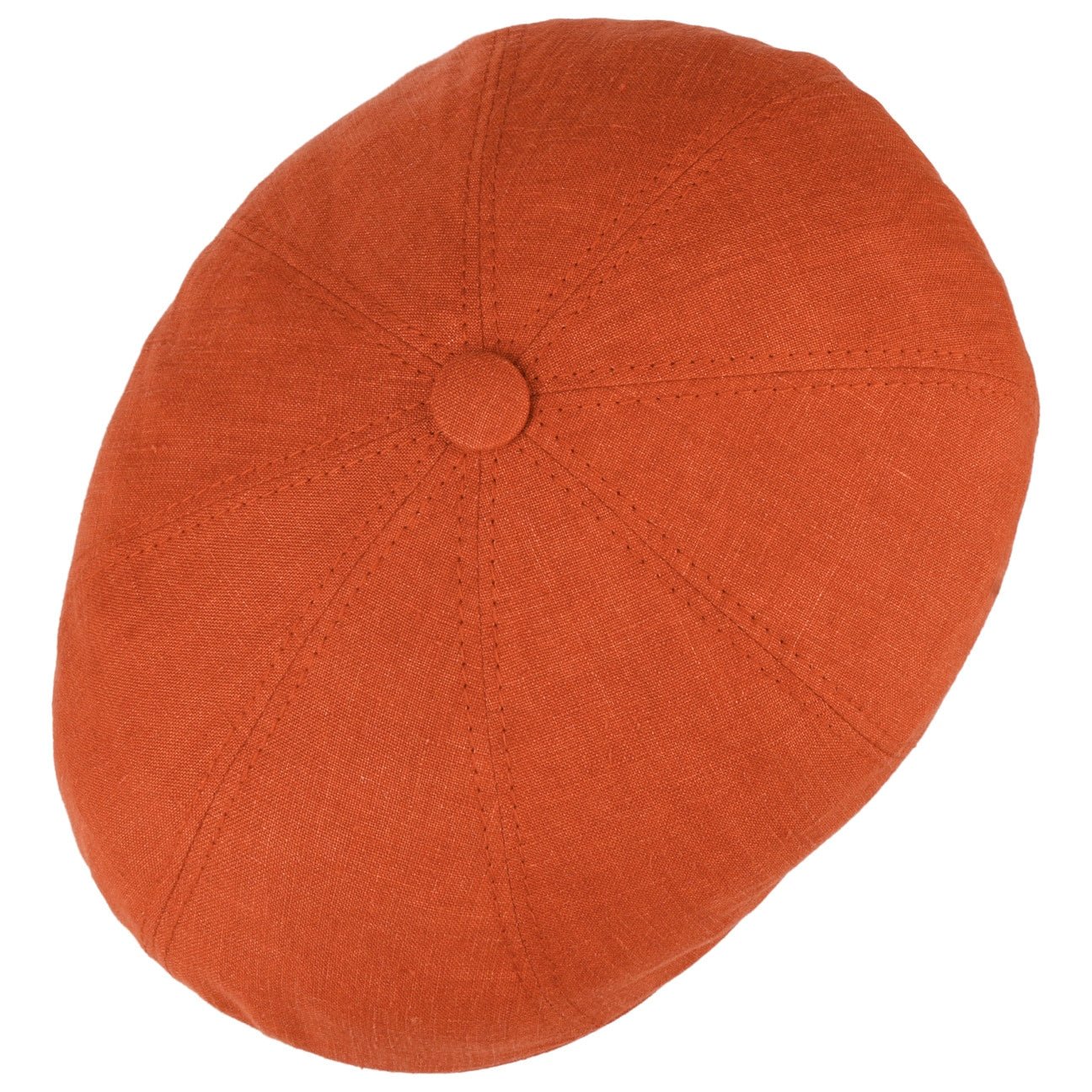 Bricksford 8 Panel Linen Flat Cap - JJ Hat Center ®