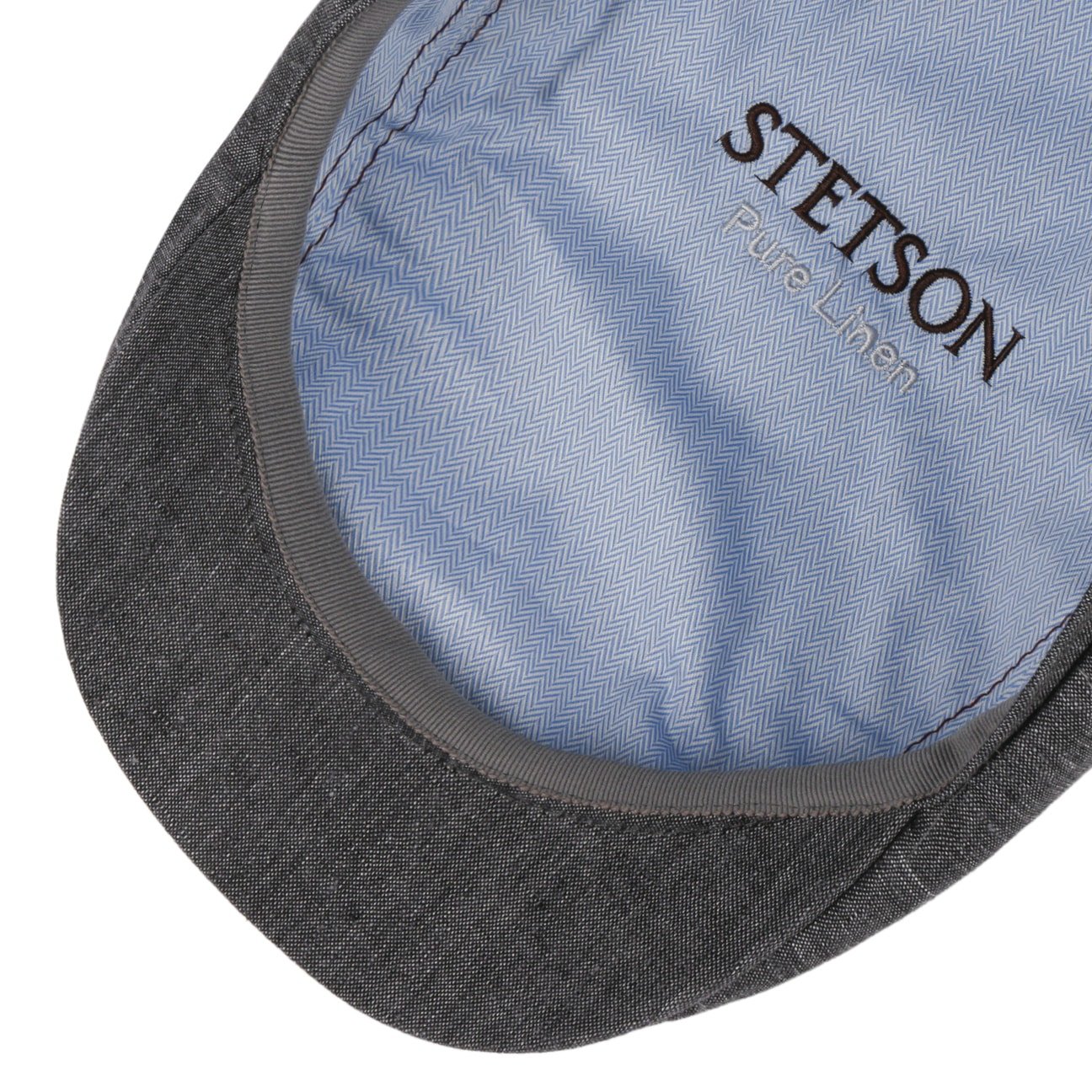 Bricksford 8 Panel Linen Flat Cap - JJ Hat Center ®