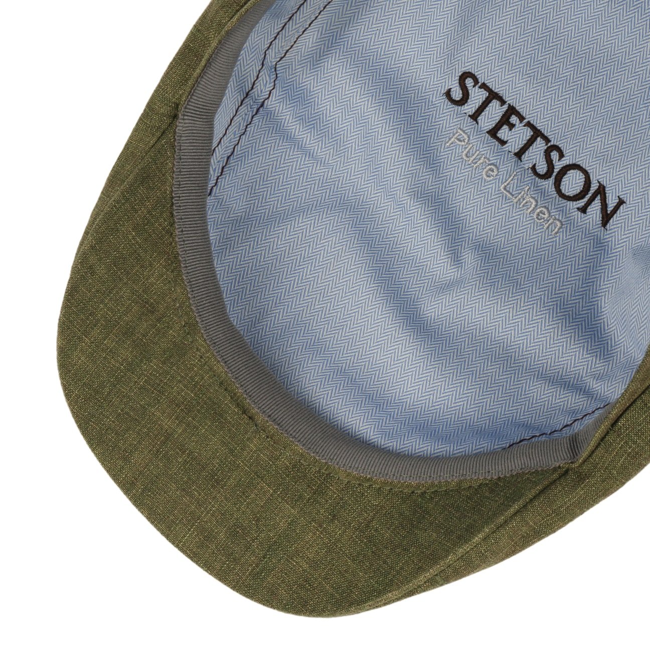 Bricksford 8 Panel Linen Flat Cap - JJ Hat Center ®