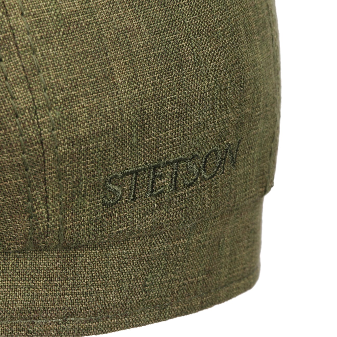 Bricksford 8 Panel Linen Flat Cap - JJ Hat Center ®