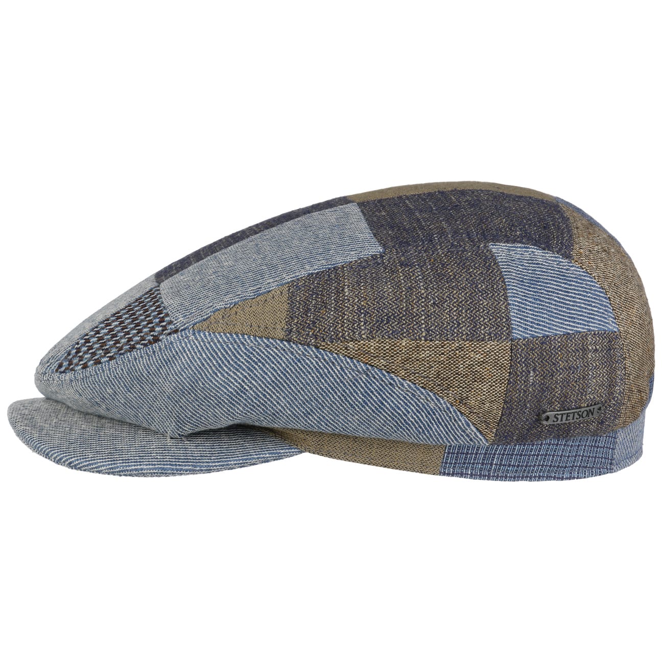 Laughlin Driver Patchwork Flat Cap - JJ Hat Center ®