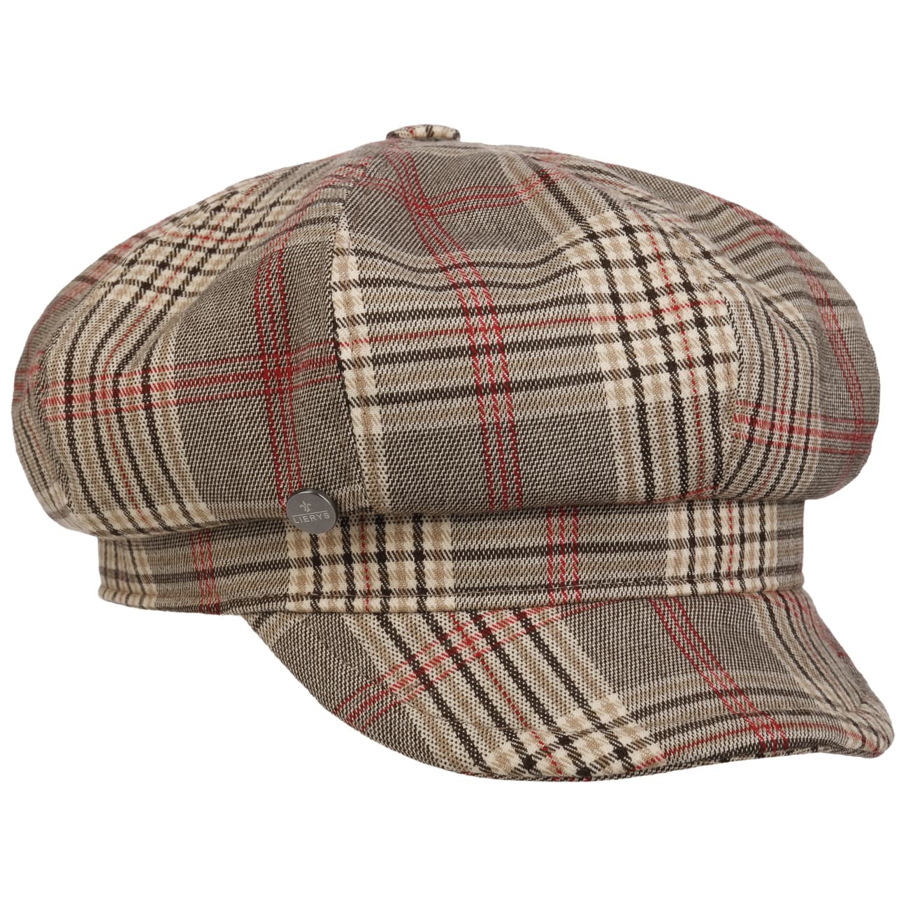 Tarragona Check Newsboy Cap - JJ Hat Center ®