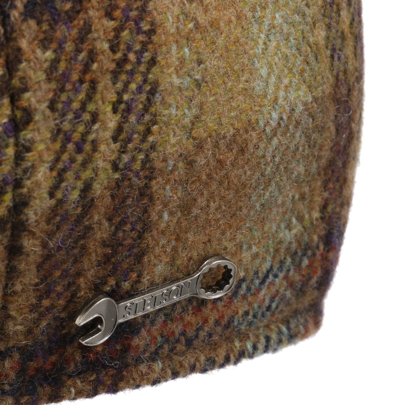 8 Panel Wool Garage Flat Cap - JJ Hat Center ®