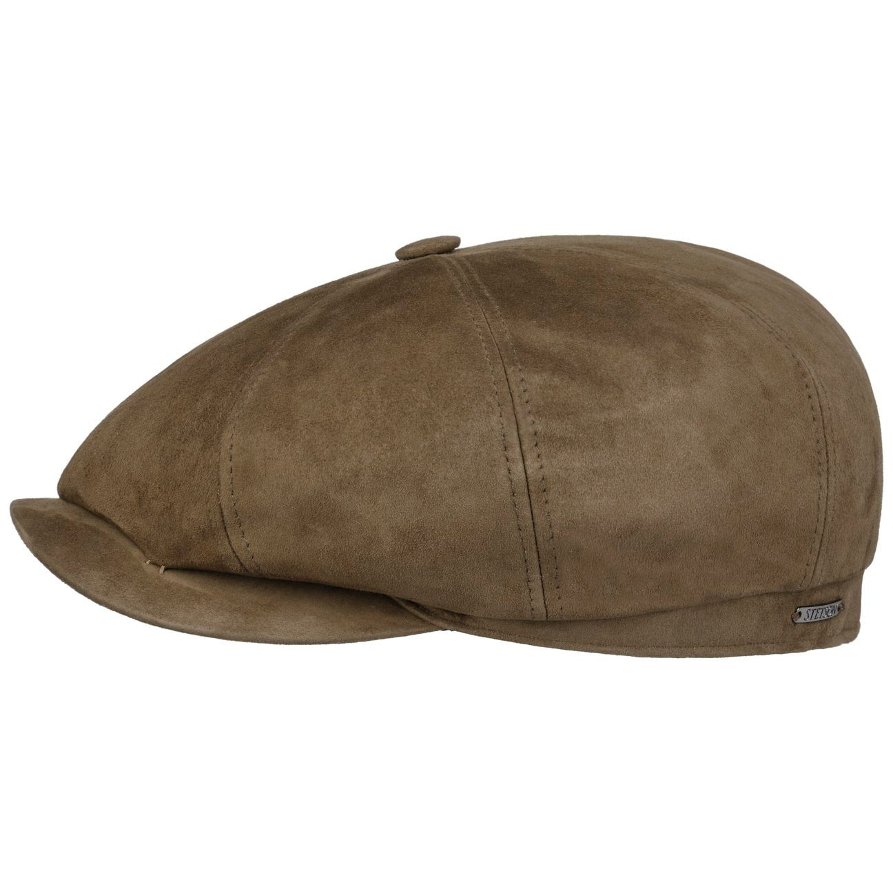 Hatteras Goat Leather Flat Cap - JJ Hat Center ®