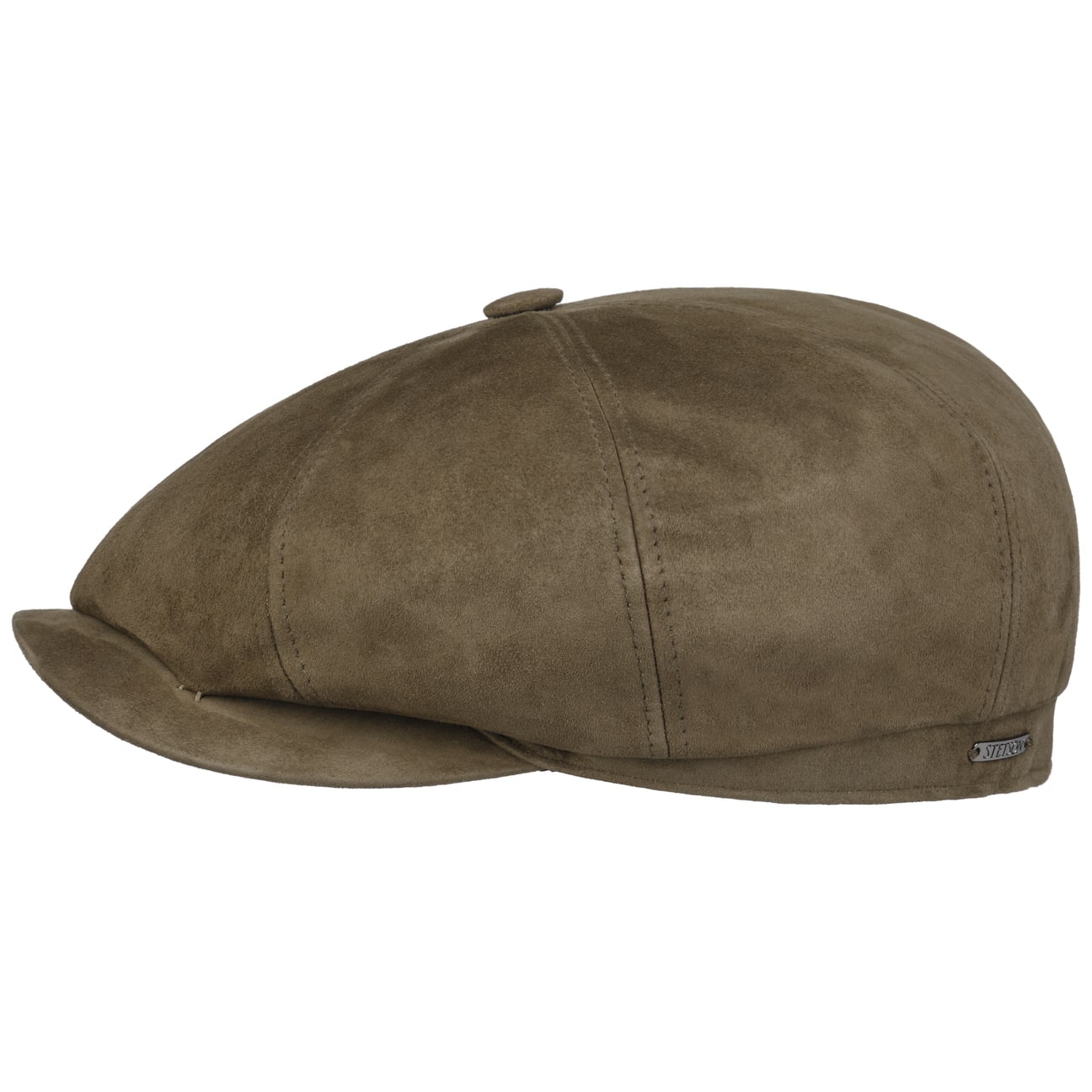 Hatteras Goat Leather Flat Cap - JJ Hat Center ®