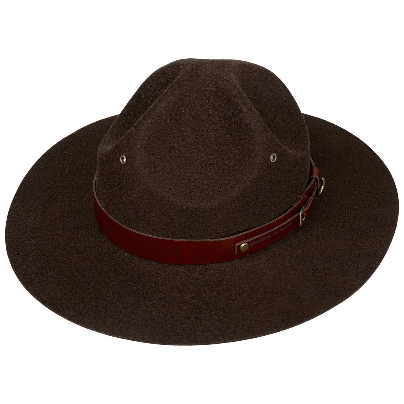 Montana Mounty Crown Wool Hat - JJ Hat Center ®