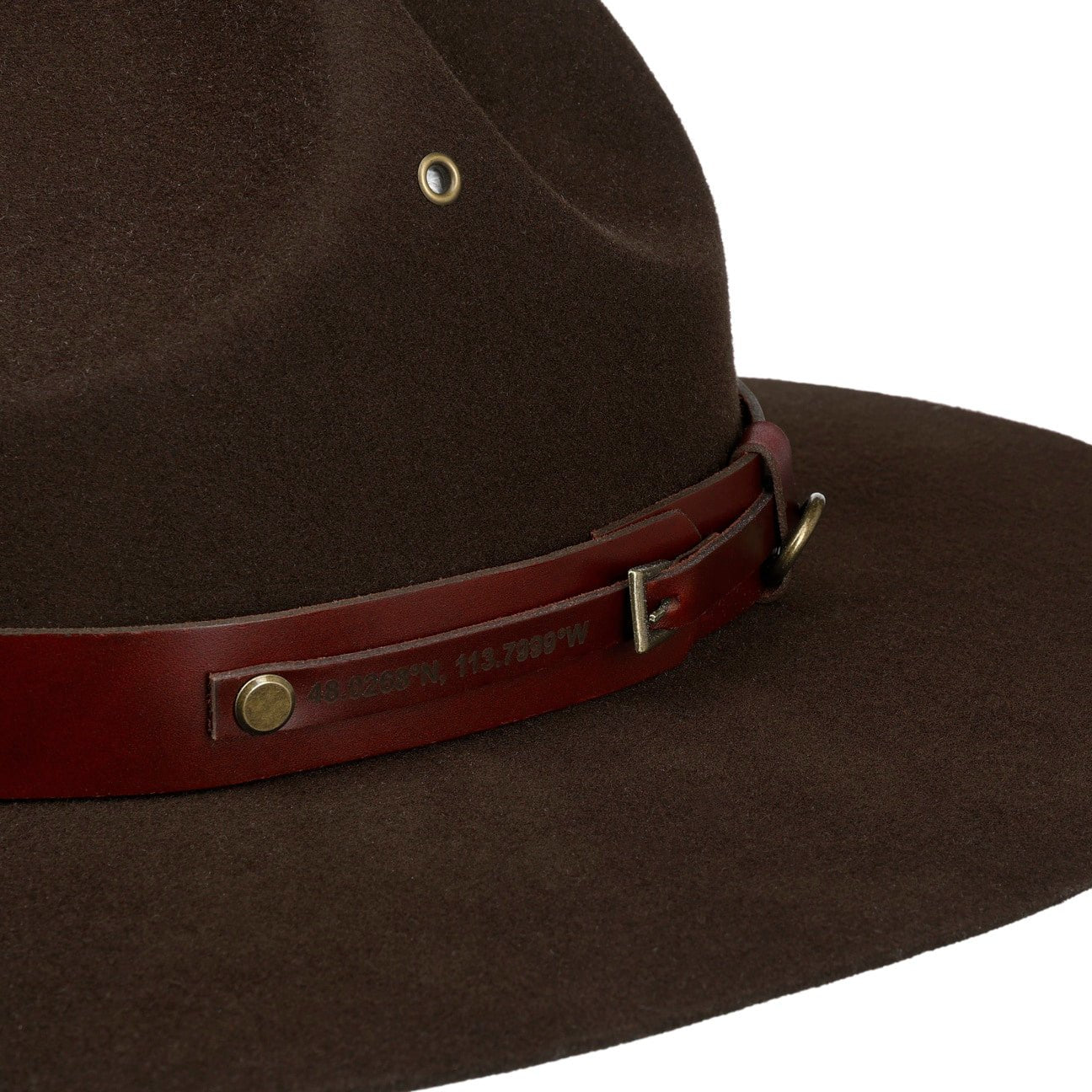 Montana Mounty Crown Wool Hat - JJ Hat Center ®