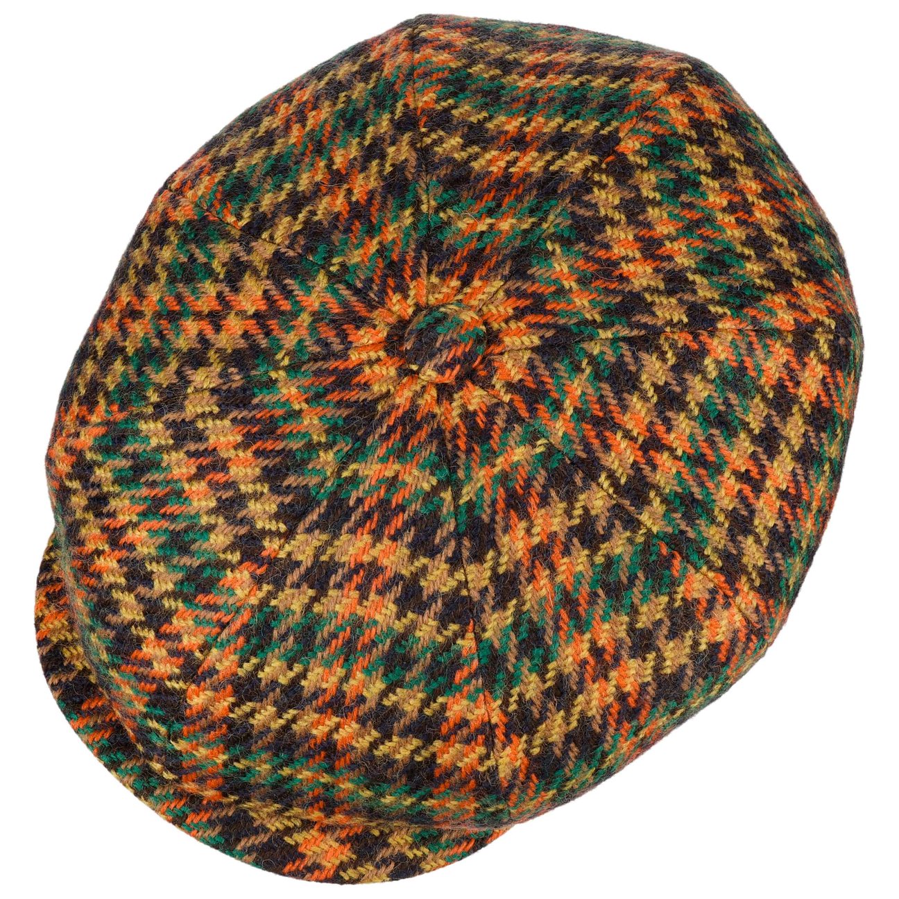 Kyoto Houndstooth Flat Cap - JJ Hat Center ®