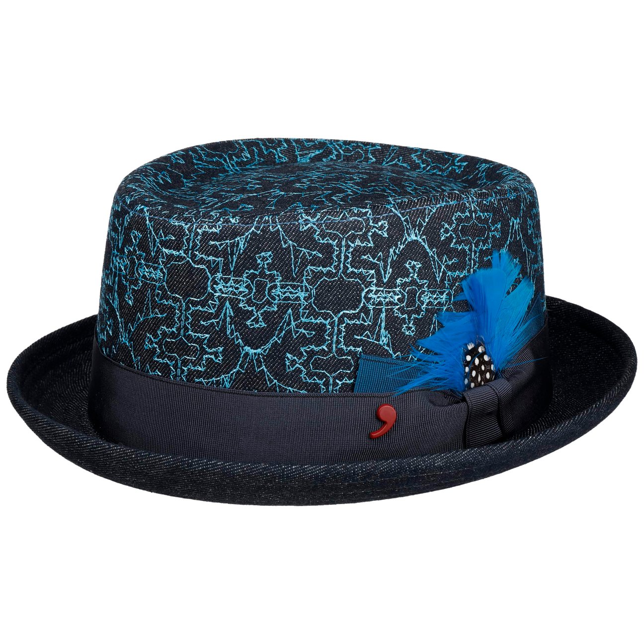 Damiano Pork Pie Cotton Hat - JJ Hat Center ®