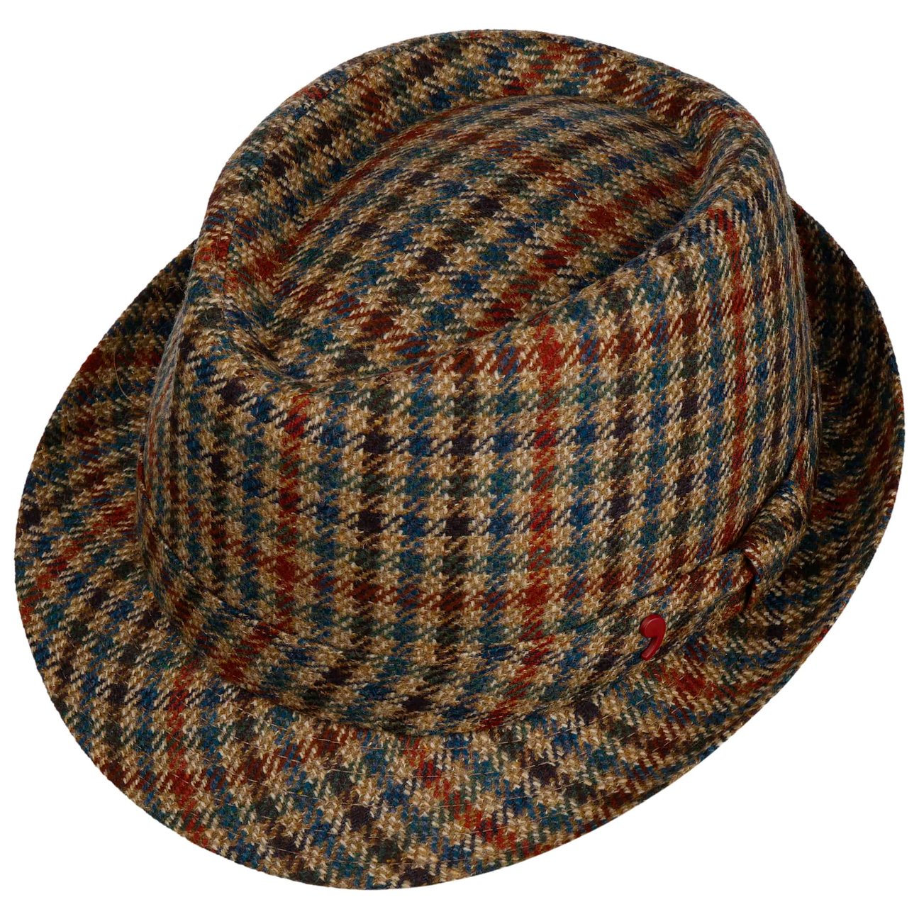 Classic Check Trilby Wool Hat - JJ Hat Center ®