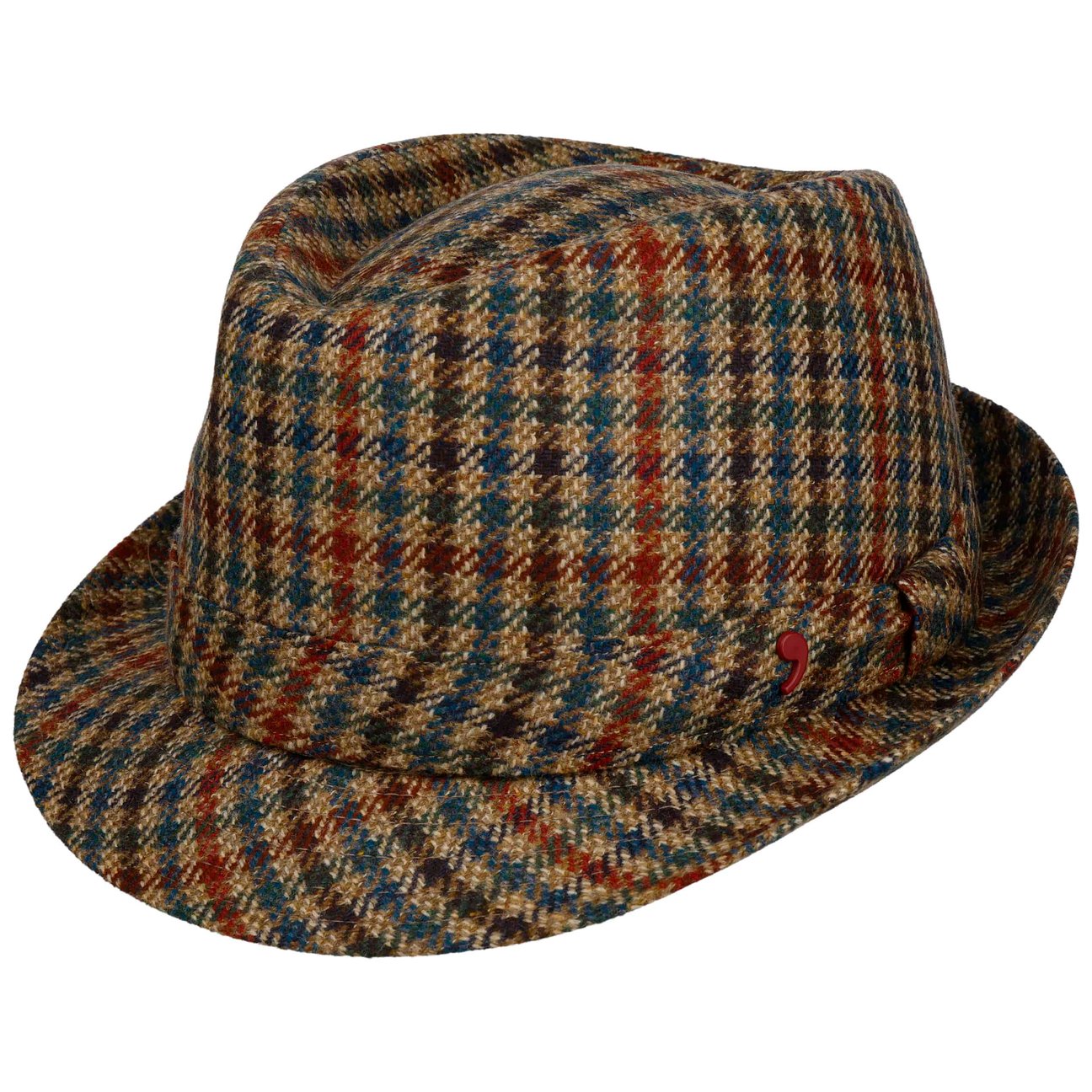 Classic Check Trilby Wool Hat - JJ Hat Center ®
