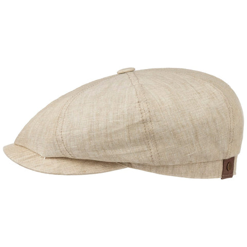 Hatteras Linen Newsboy Cap by Stetson