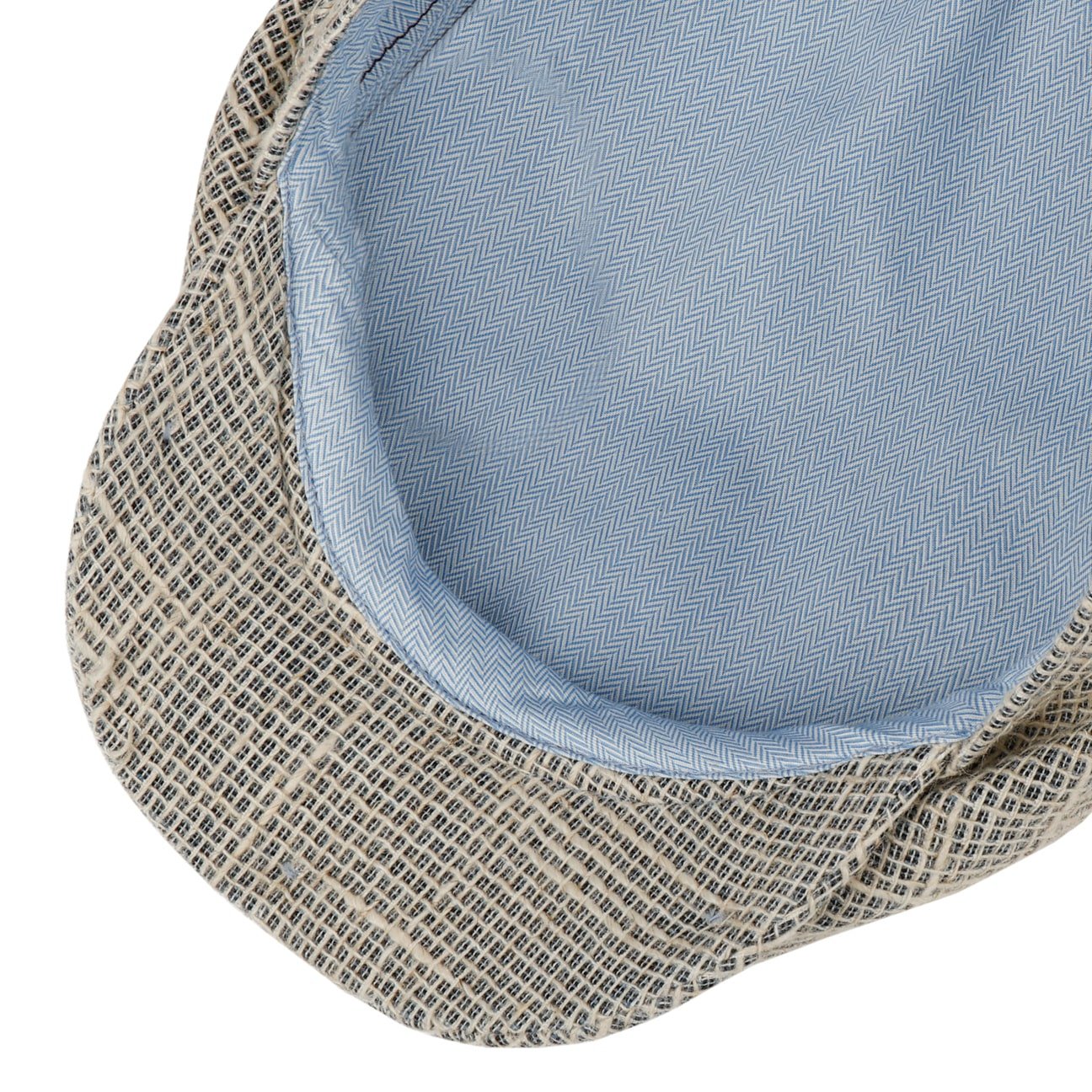 Sustainable Linen Mix Driver Flat Cap - JJ Hat Center ®