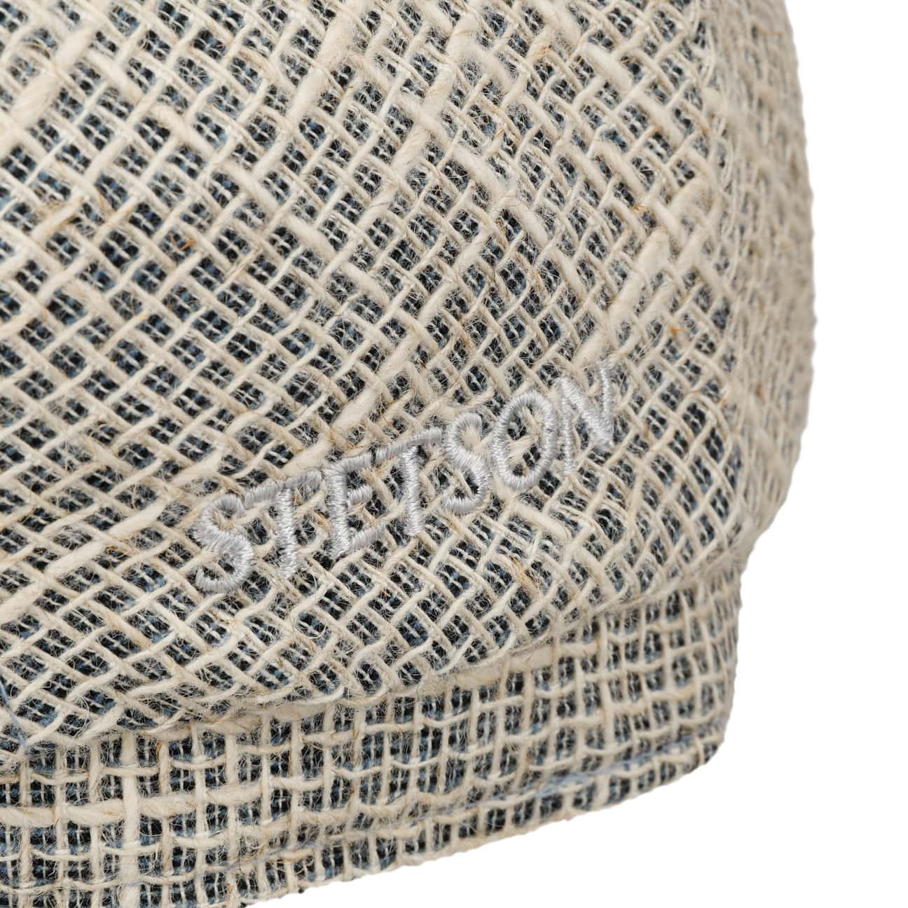 Sustainable Linen Mix Driver Flat Cap - JJ Hat Center ®