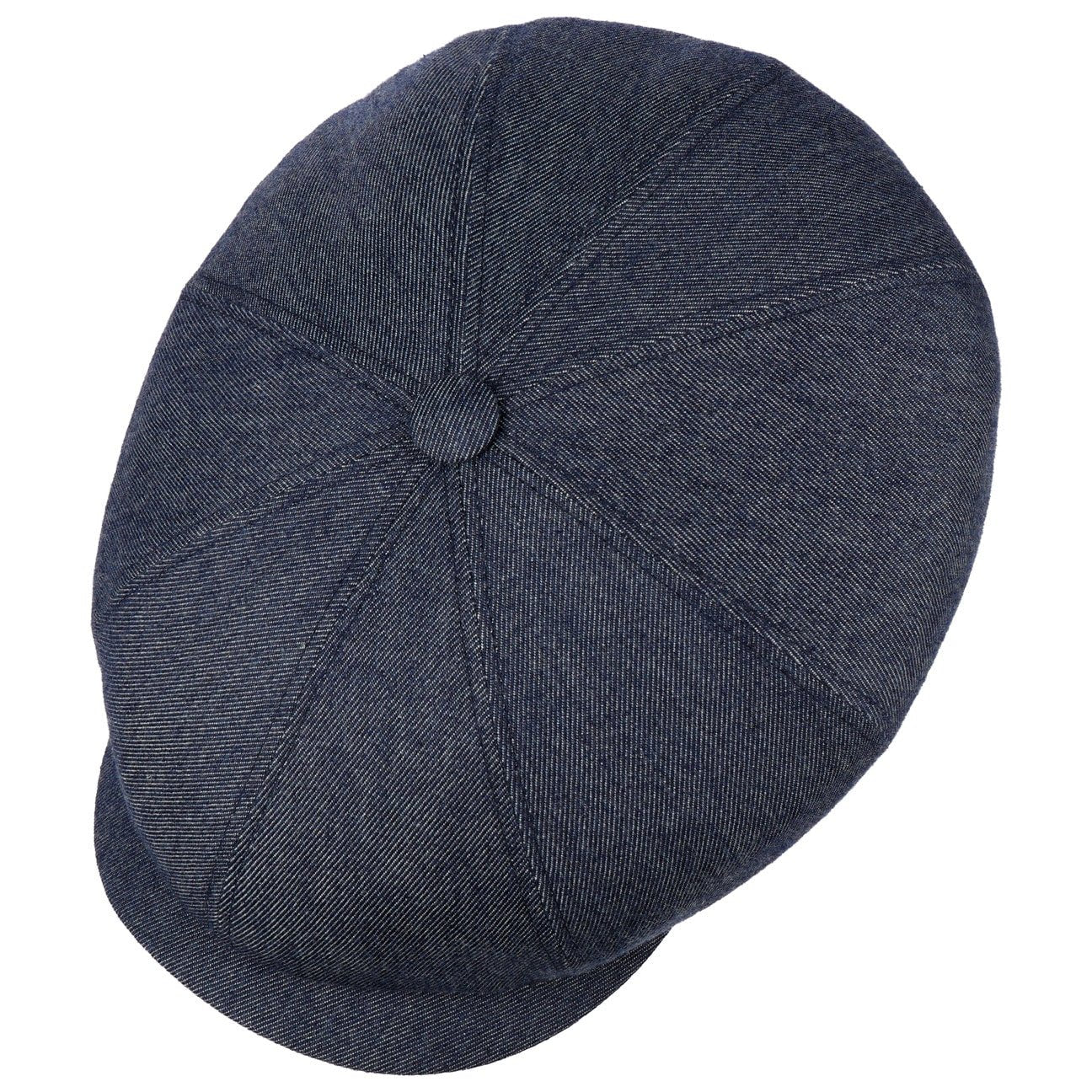 Hatteras Denim Cashmere Flat Cap - JJ Hat Center ®