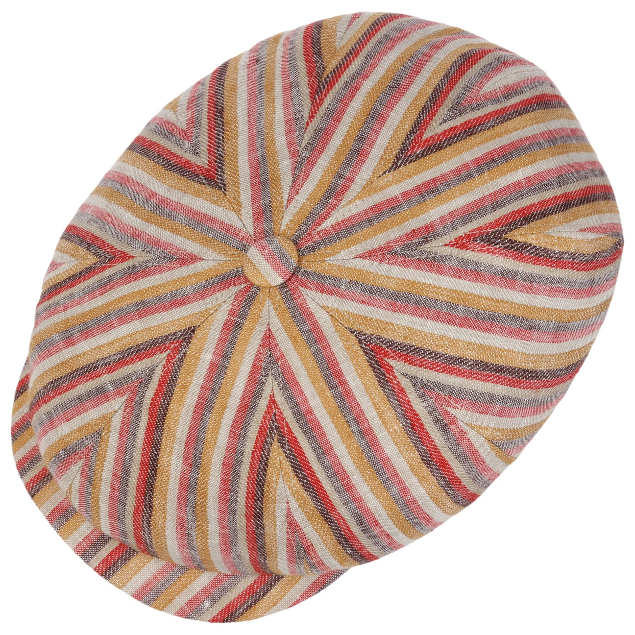 Hatteras Docado Stripe Flat Cap - JJ Hat Center ®