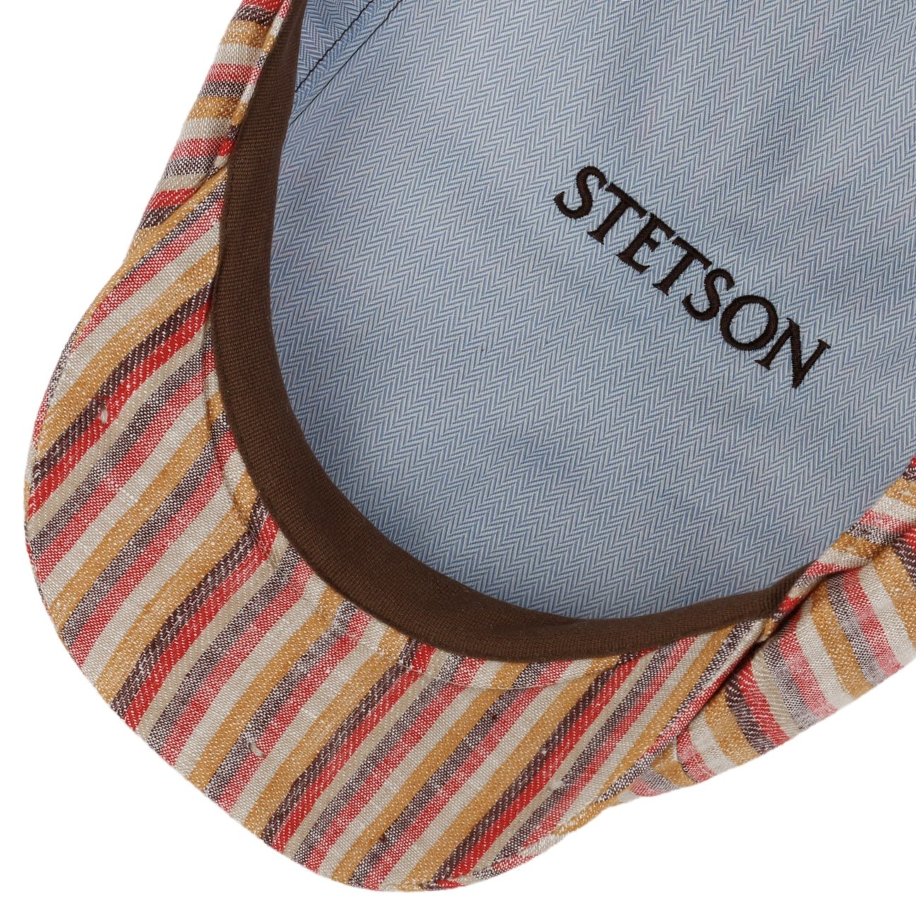 Hatteras Docado Stripe Flat Cap - JJ Hat Center ®