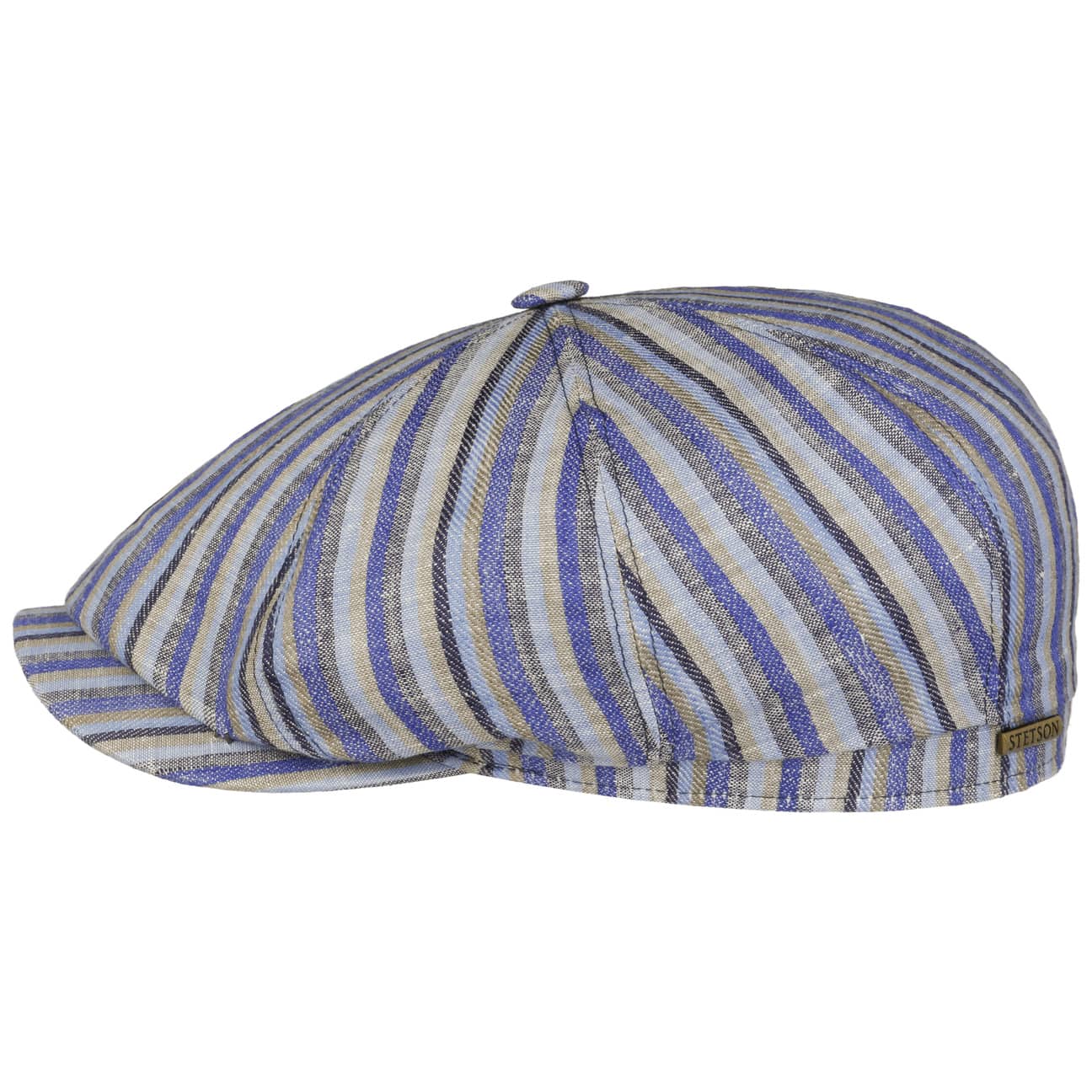 Hatteras Docado Stripe Flat Cap - JJ Hat Center ®