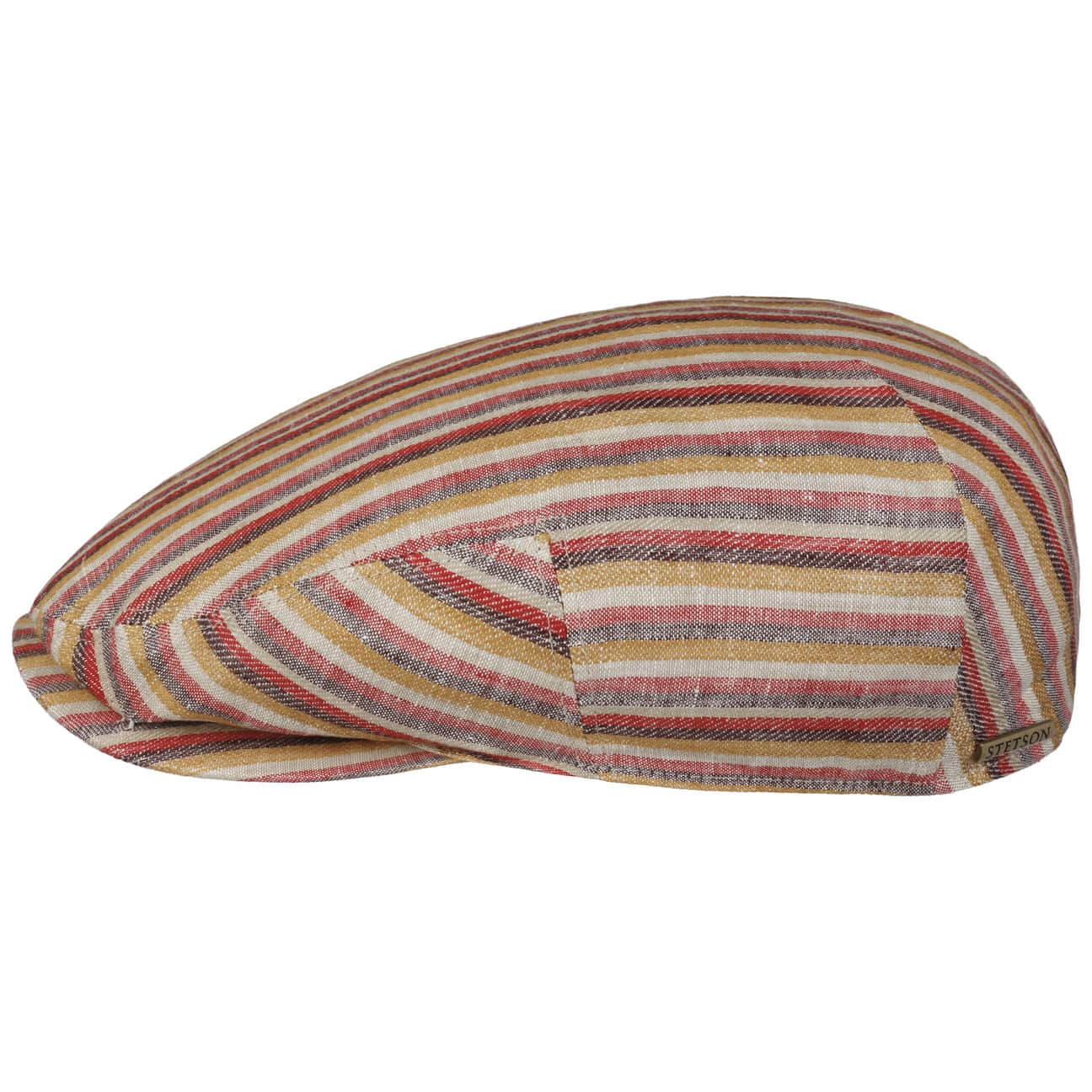 Kent Docado Stripe Flat Cap - JJ Hat Center ®