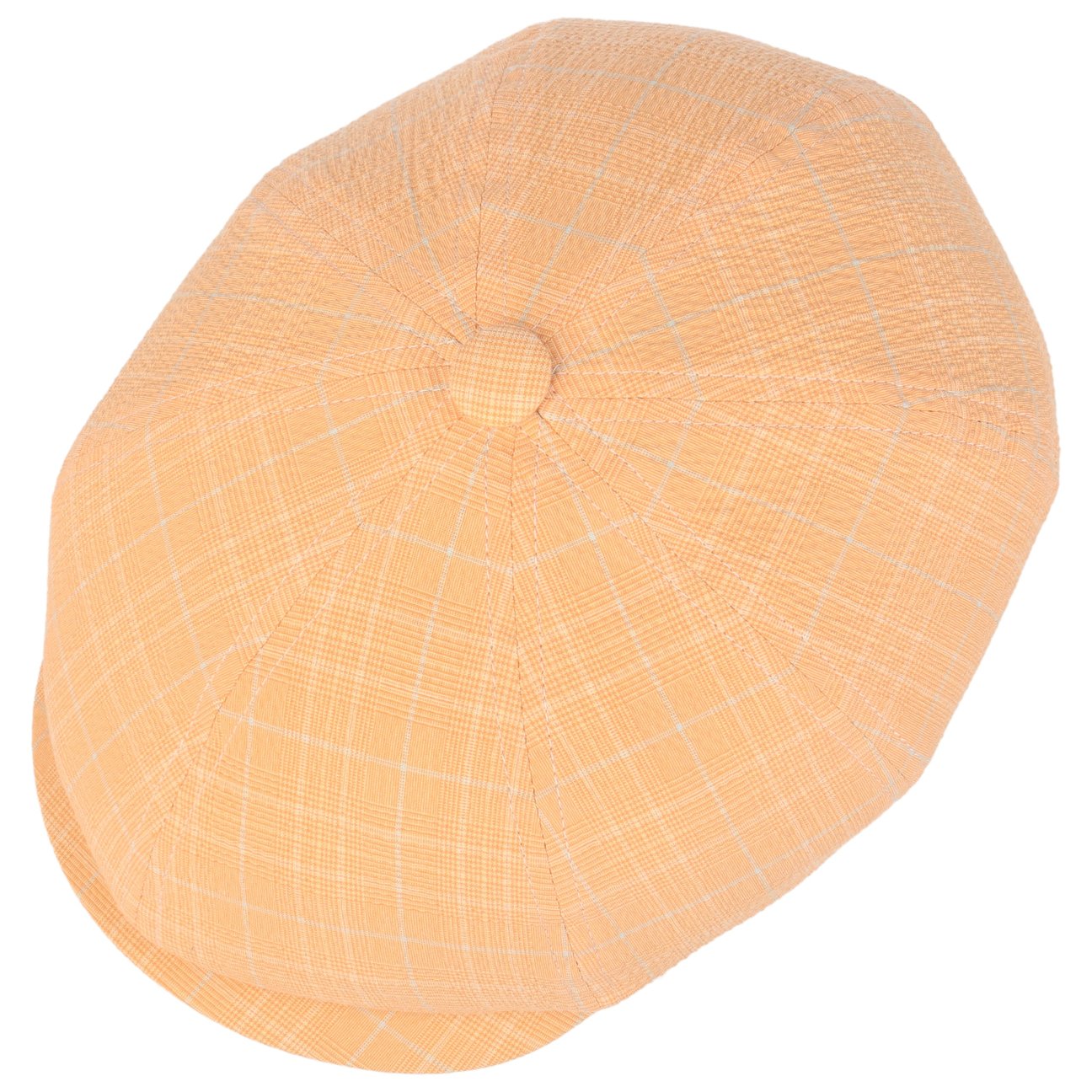 Napoli Seersucker Flat Cap - JJ Hat Center ®