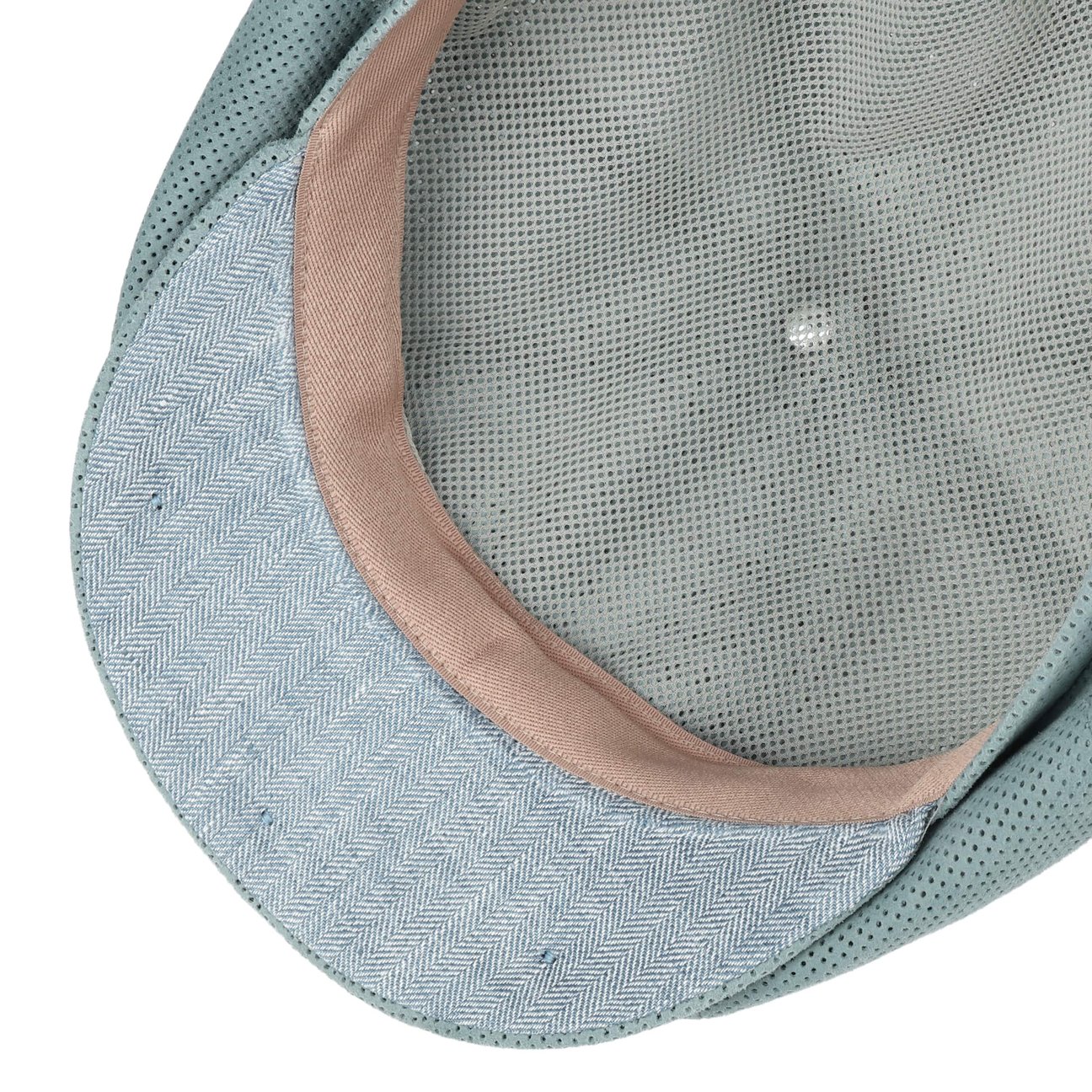 Kyoto Perf Leather Flat Cap - JJ Hat Center ®