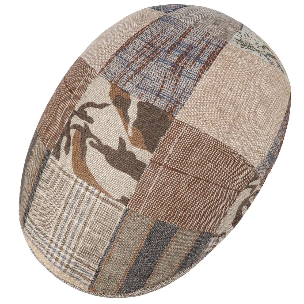 Tirreno Patchwork Flat Cap - JJ Hat Center ®